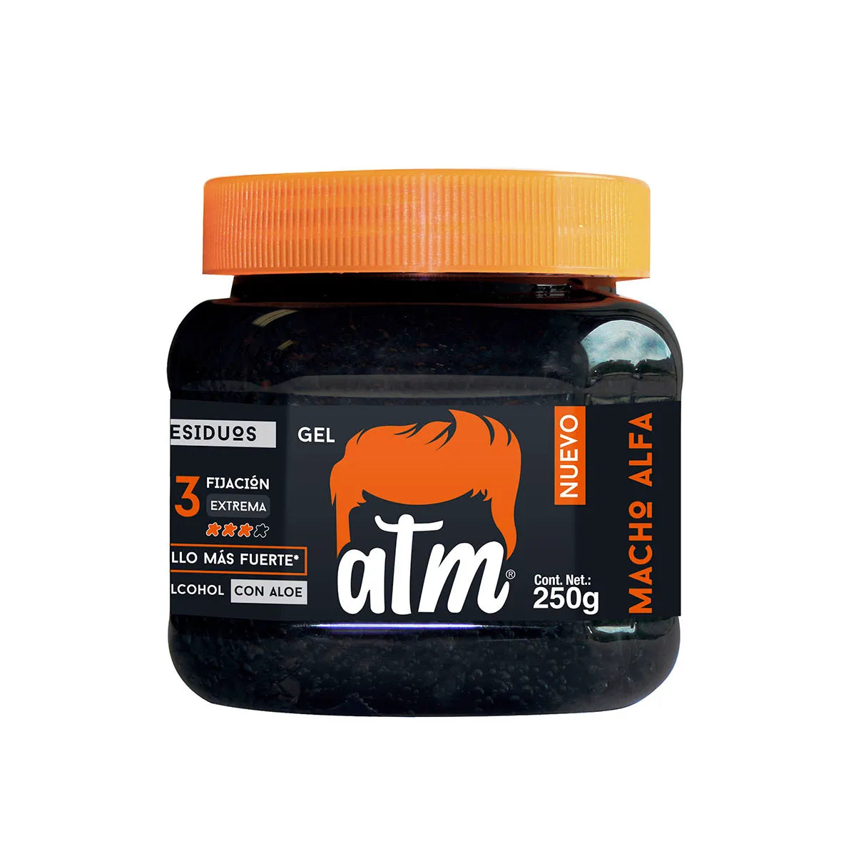 GEL ATM MACHO ALFA TRANSP 250GR