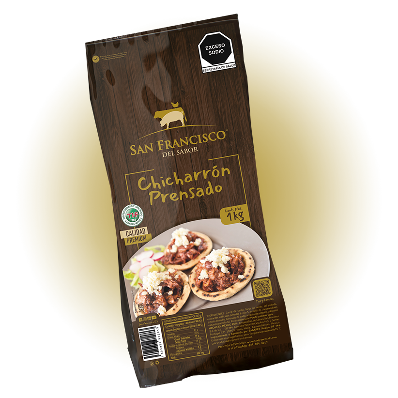 CHICHARRON 1KG APROX SAN FRANCISCO